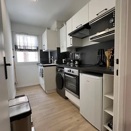 Appartement T3 Rénové équipé Gare Du Havre 6 Pers *