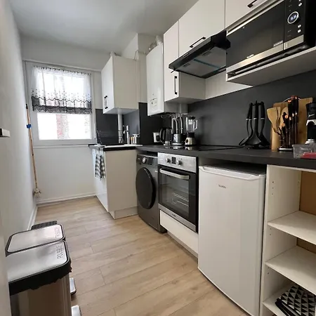 Appartement T3 Rénové équipé Gare Du Havre 6 Pers