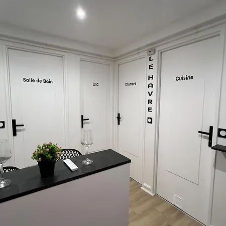 Appartement T3 Rénové équipé Gare Du Havre 6 Pers *
